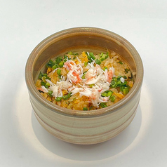ずわい蟹のチャーハン