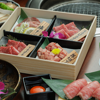 肉の質と切り方にこだわった職人技！
