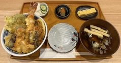 串天ぷらと日本酒  燦々、のおすすめランチ1