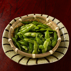 香り枝豆/板わさ 刻みワサビで　各