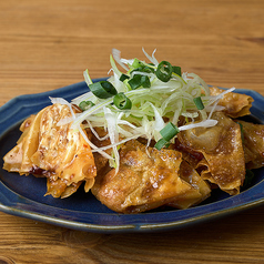 甘辛だれの揚げワンタン