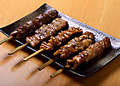 料理メニュー写真&nbsp;炭火焼き鳥5本盛り合わせ