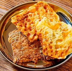 チーズ焼きせんべいしらす入り