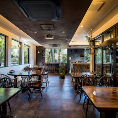 落ち着いた空間。