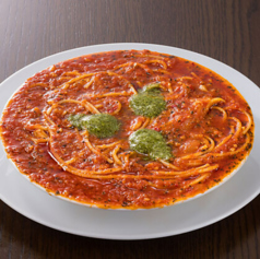 バジリコとトマトのスパゲッティ