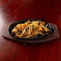 豚もつスタミナ鉄板焼