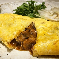 とろとろ豚のルーローオムレツ