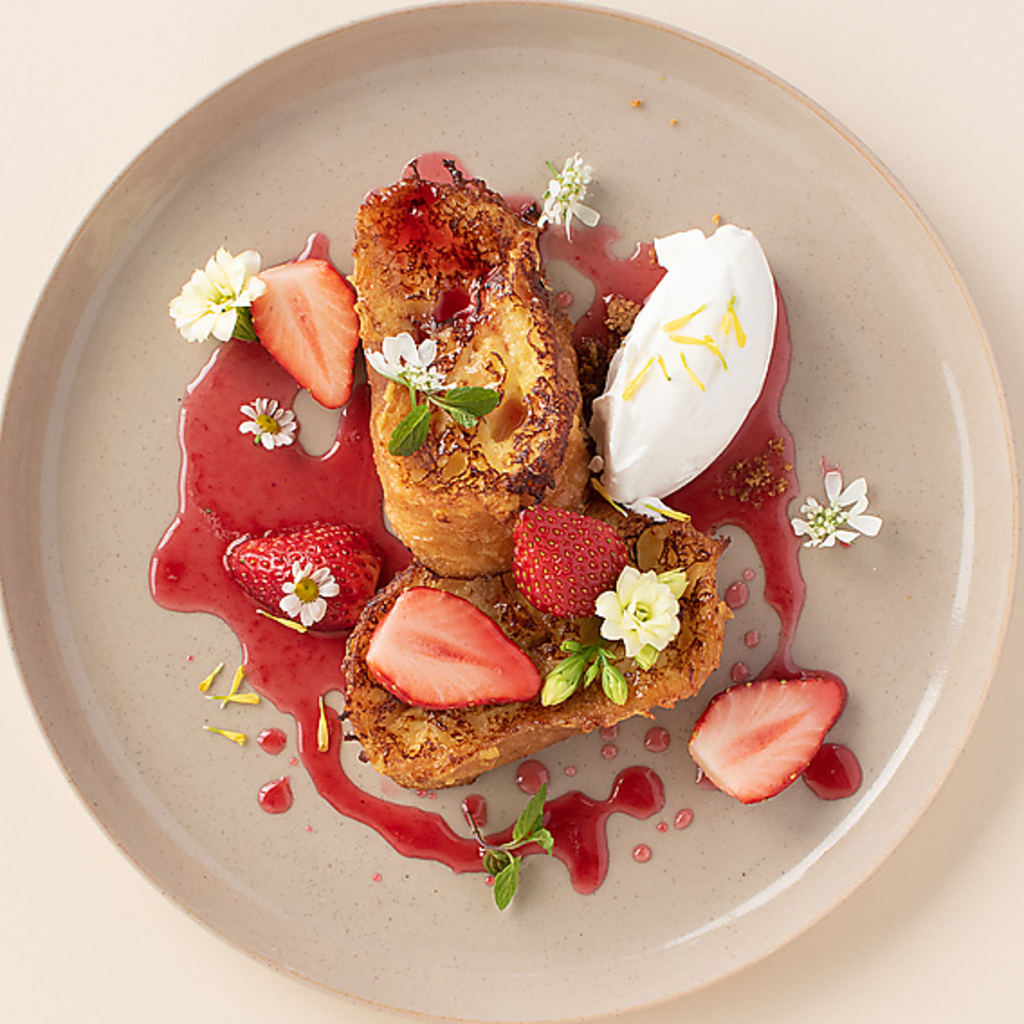 インスタ映え間違いなし♪ ふわふわな特製フレンチトースト☆