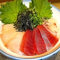 料理メニュー写真&nbsp;海鮮丼(漬物付）