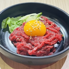 桜ユッケ（馬肉）