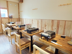 2名様掛けテーブルは2卓ございます♪