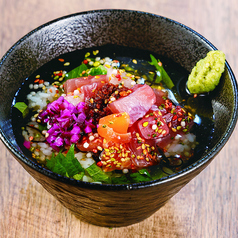 トロサーモン出汁茶漬け