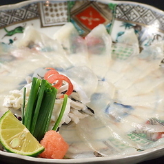 〈壱岐〉ふぐ薄造り