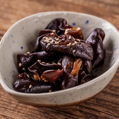 きくらげの日向夏ポン酢びたし