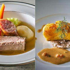 ホテルオークラ東京ベイ レストラン フォンタナのコース写真