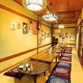 30名様の団体予約もご予約承っております！何処か懐かしい雰囲気のお座敷席はお子様連れでも安心してご利用頂けます。