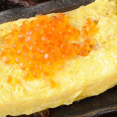 【おすすめ】だしまき玉子(いくら風味のせor明太子のせ)