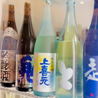 西宮の地酒など豊富なドリンクメニュー