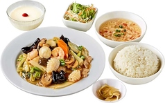 八宝菜定食