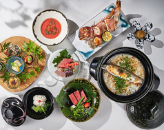 新潟グランドホテル 日本料理レストラン 静香庵のコース写真
