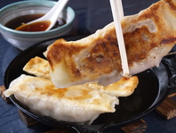 手作り！鉄板餃子
