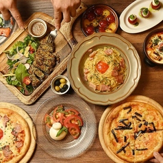 イタリアンレストラン ラヴァーニャ ルクア大阪のコース写真