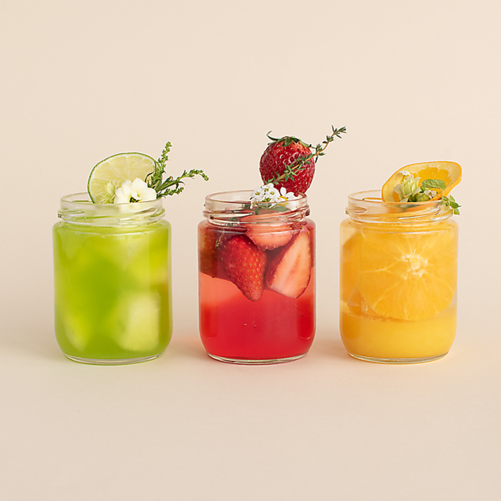 旬のフルーツとハーブが香る季節のゼリー♪