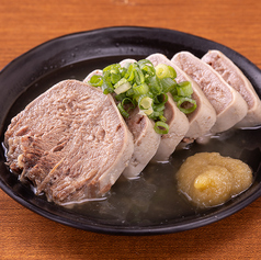 豚の茹でタン