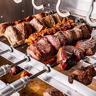 五感で楽しむ!本場ブラジルのシュラスコを大名で!