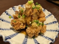 つくば鶏のみぞれポン酢げんこつから揚げ 4個