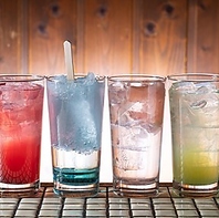 料理に合うドリンク多数！お気に入りの一杯が見つかる♪