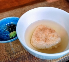焼おにぎり茶漬け