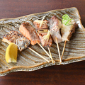 料理メニュー写真&nbsp;とりあえず！魚焼き串 5種盛り