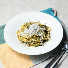 しらすと生のりのアーリオオーリオ