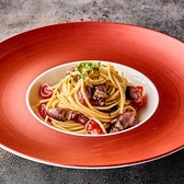 【おすすめポイント（２）：パスタ料理】毎週、シェフが新しいアイデアを取り入れ、独自のレシピでパスタを提供します。訪れるたびに新しい味わいをご提供いたします。