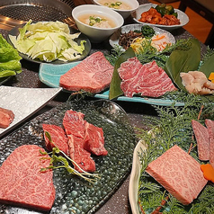 大阪上本町 焼肉お祝いのコース写真