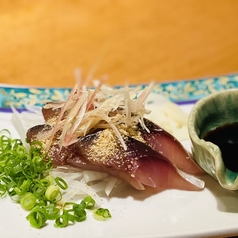 金華サバ刺し~胡麻さば仕立て~