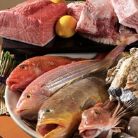 新鮮な魚介・日本全国より厳選した食材を酒と楽しむ。