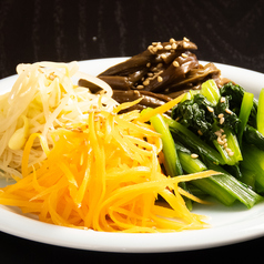 ナムル三種盛り合わせ