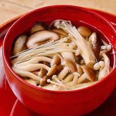 きのこつけ汁うどん