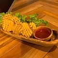 料理メニュー写真&nbsp;ラティスカットフライドポテト