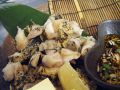 料理メニュー写真 北海道産つぶ貝のバター焼