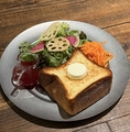 料理メニュー写真&nbsp;はちみつorジャムトースト トースト