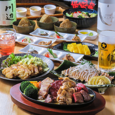 鶏せんのコース写真