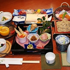 季寄せ 蕎麦 柏やのコース写真