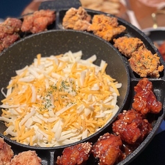 Love chicken by Danmi ラブチキンバイダンミ 韓国料理 ポチャ チーズ 難波のコース写真