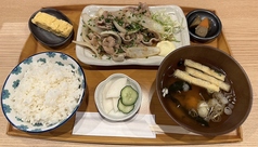 串天ぷらと日本酒  燦々、のおすすめランチ2