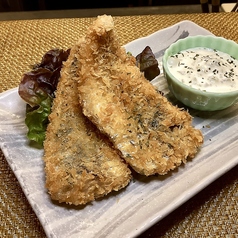 黄金アジのフライ