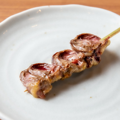 匠美鶏のハツ串　（塩）　1本