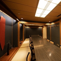 大人数でも個室宴会